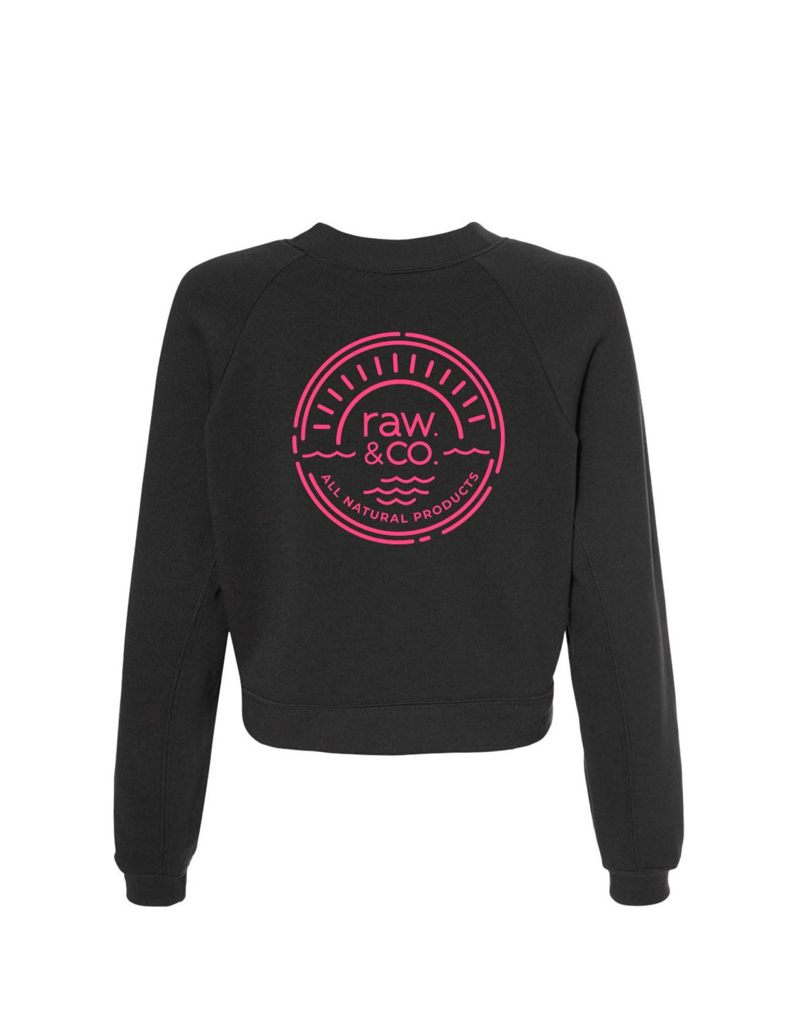 Raw. Cropped Summer Crew