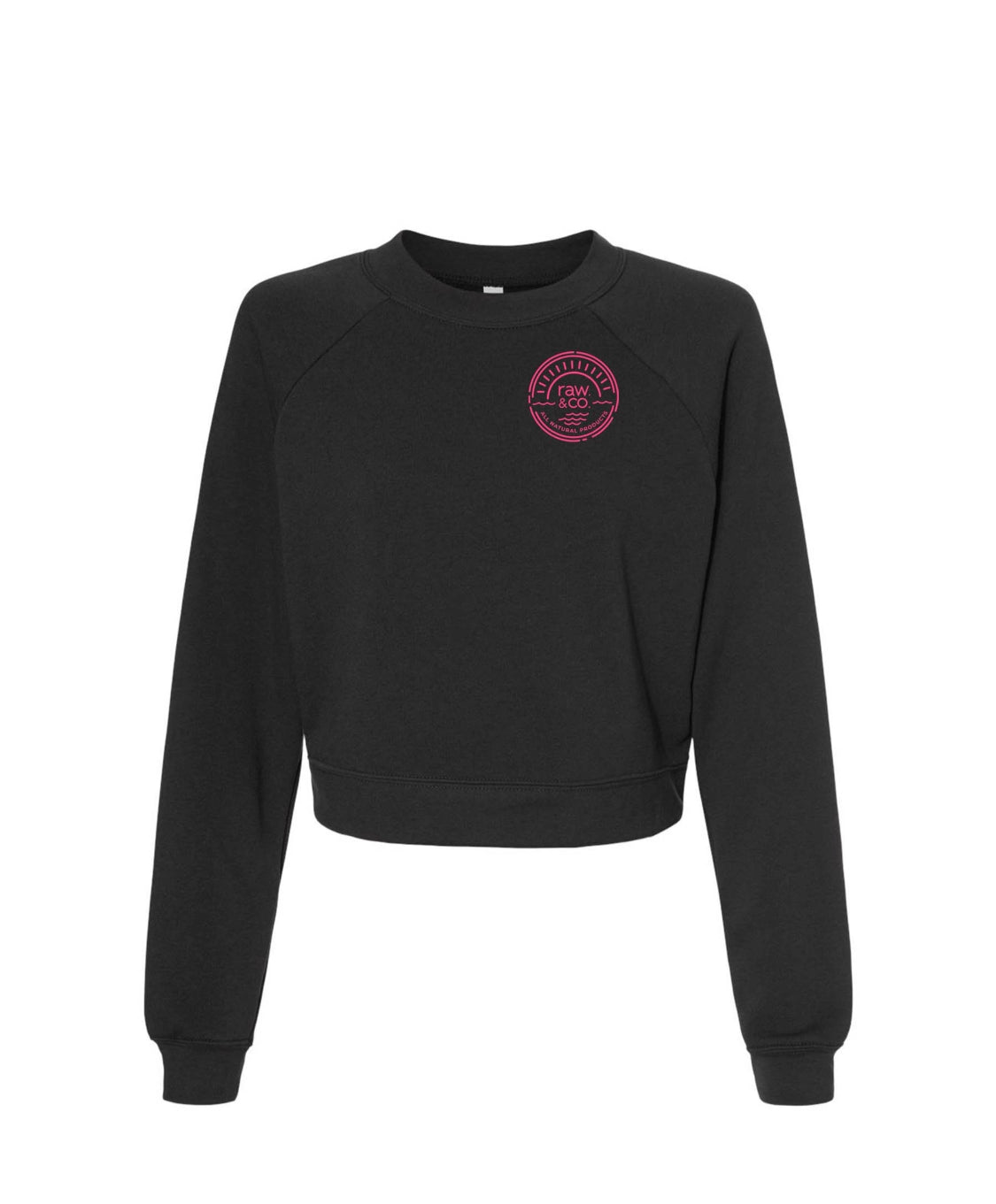 Raw. Cropped Summer Crew