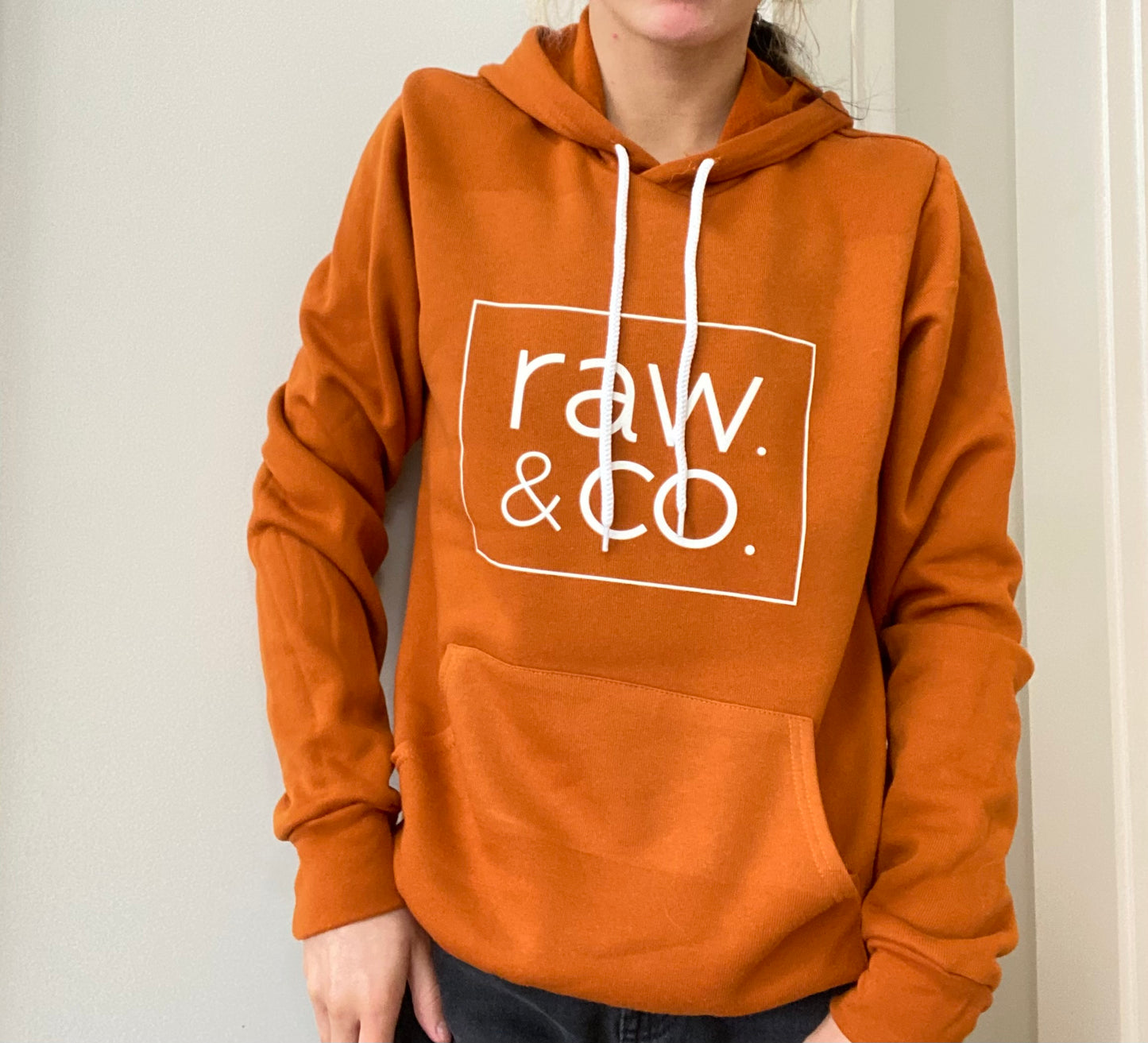 Raw Burnt Orange Sweatshirt