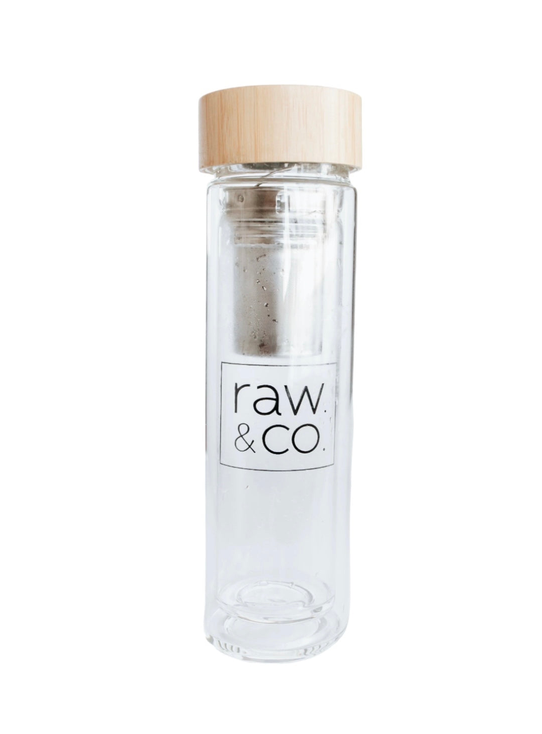 Raw Glass Infuser Bottle