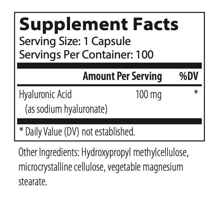 Hyaluronic Acid.